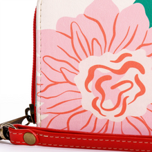 Cargar imagen en el visor de la galería, Billetera Verona Floral Masterpeace Roja
