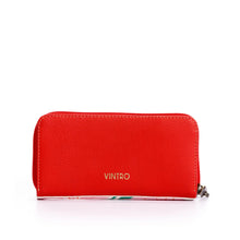 Cargar imagen en el visor de la galería, Billetera Verona Floral Masterpeace Roja
