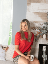 Cargar imagen en el visor de la galería, Blusa Zara Rojo
