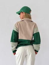 Cargar imagen en el visor de la galería, Buzo Joseph Verde - Camel
