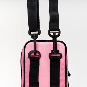 Bandolera Wallet Rosada