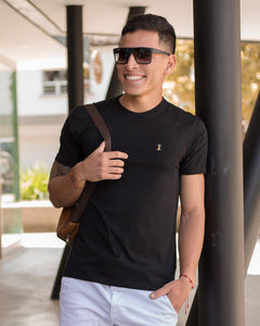 Camiseta hombre Negra