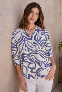 Camisa Siria Azul