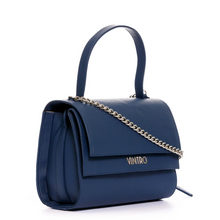 Cargar imagen en el visor de la galería, Cartera Dandy Azul Con Cargadera En Cadena
