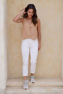 Chaleco Milanta Taupe