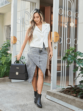 Cargar imagen en el visor de la galería, Falda Coral gris
