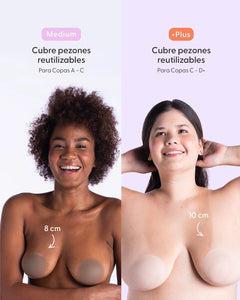 Cubrepezones de Silicona Reutilizable - Nipskin® - Nipple Covers