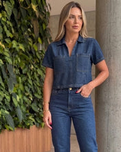 Cargar imagen en el visor de la galería, CAMISA TENCEL OSCURO
