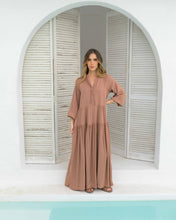 Cargar imagen en el visor de la galería, Vestido Eloisa Plane Toffee

