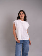 Cargar imagen en el visor de la galería, Blusa Sara Muse Marfil
