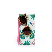 Cargar imagen en el visor de la galería, ESTUCHE DE GAFAS O CELULAR PARA MUJER INDIAN GARDEN CON PULSERA Y BROCHE
