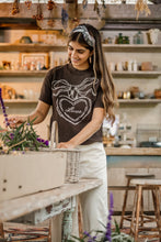Cargar imagen en el visor de la galería, BLUSA TEJIDA MANGA CORTA ALGODÓN ECOLÓGICO GRATEFUL
