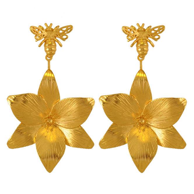 Arete dorado grande Vuelo de Vida
