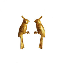 Cargar imagen en el visor de la galería, Arete grande cardenal Brillo Guajiro
