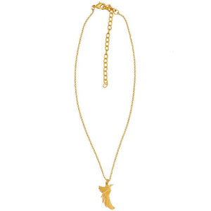 Cadena Choker Ave Fénix Resiliencia