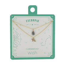 Cargar imagen en el visor de la galería, Collar Wish Piedra Escorpio
