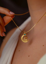 Cargar imagen en el visor de la galería, Collar Acuario
