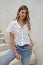 Cargar imagen en el visor de la galería, Camisa Bria Blanco
