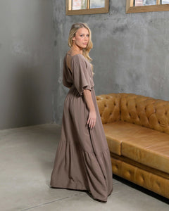 Vestido Elodia Brown