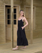 Cargar imagen en el visor de la galería, Vestido Cereza Plane Black
