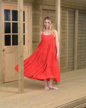 Cargar imagen en el visor de la galería, Vestido Cereza Plane Red
