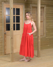 Cargar imagen en el visor de la galería, Vestido Cereza Plane Red
