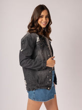 Cargar imagen en el visor de la galería, Chaqueta Maja Negro Rotos
