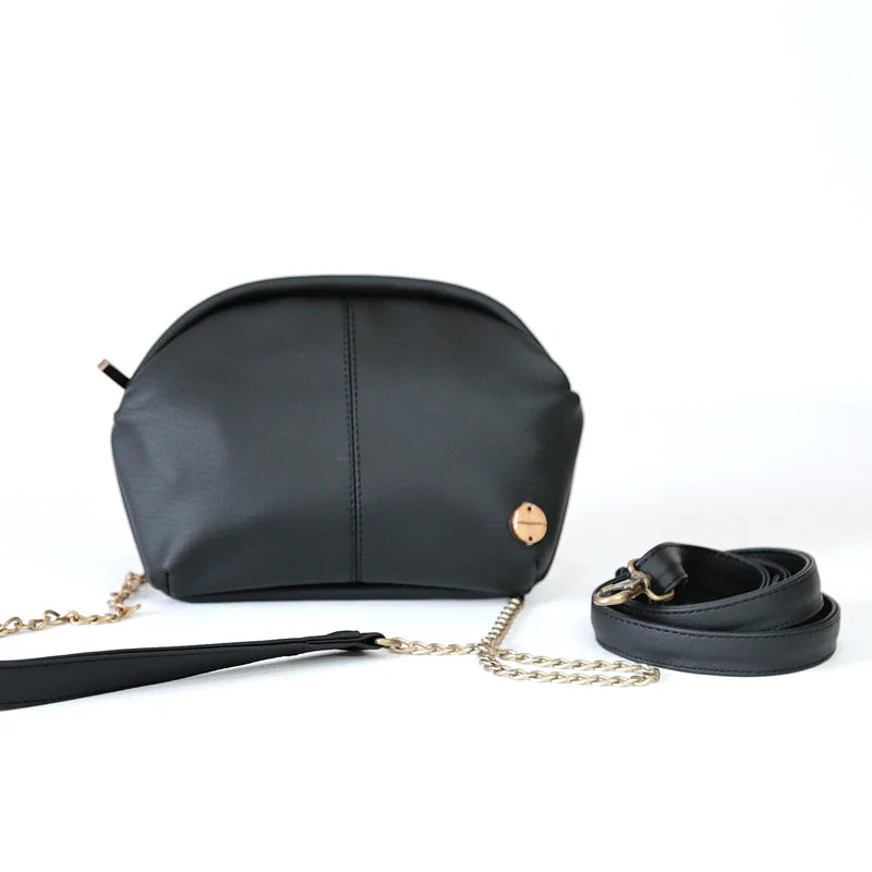 Canguro Bandolera Mini Nube Negro
