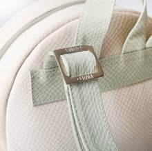 Cargar imagen en el visor de la galería, Morral Mini Seda Croc Beige
