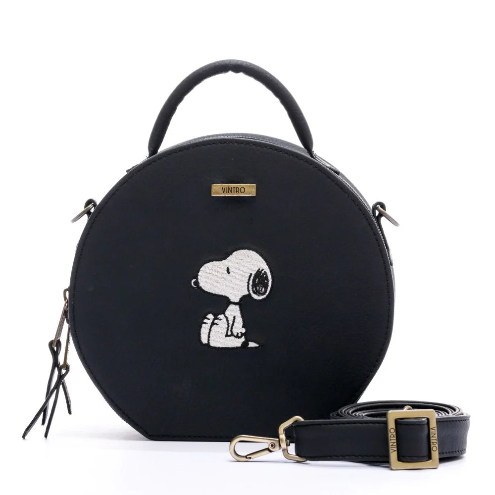 MANOS LIBRES PARA MUJER SUIZA NEGRO SNOOPY