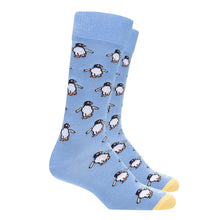 Cargar imagen en el visor de la galería, Medias Azules Pinguinos
