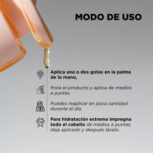Miel Capilar con argan