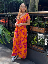 Cargar imagen en el visor de la galería, Vestido Lucia Naranja
