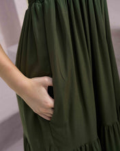 Cargar imagen en el visor de la galería, Vestido Sally Plane Verde
