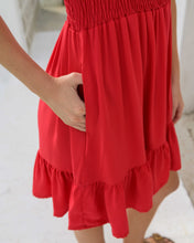 Cargar imagen en el visor de la galería, Vestido Maite Plane Red
