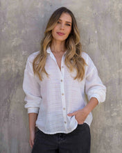 Cargar imagen en el visor de la galería, Camisa Cristina Berlín Marfil
