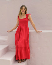 Cargar imagen en el visor de la galería, Vestido Sally Plane Rojo
