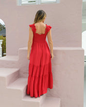 Cargar imagen en el visor de la galería, Vestido Sally Plane Rojo
