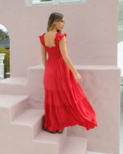 Cargar imagen en el visor de la galería, Vestido Sally Plane Rojo
