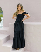 Cargar imagen en el visor de la galería, Vestido Sally Plane Negro
