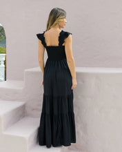 Cargar imagen en el visor de la galería, Vestido Sally Plane Negro
