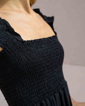 Cargar imagen en el visor de la galería, Vestido Sally Plane Negro
