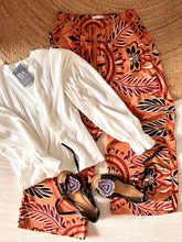 Cargar imagen en el visor de la galería, Pantalón Ancho Bolsillos Funcionales Y Elástico En Cintura
