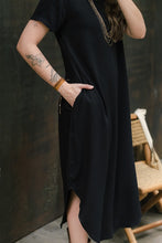 Cargar imagen en el visor de la galería, Vestido Alma Multiproposito Negro

