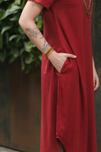 Cargar imagen en el visor de la galería, Vestido Alma Multiproposito - Cereza

