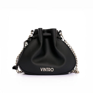 MANOS LIBRES PARA MUJER DOTS NEGRO CON CARGADERA EN CADENA
