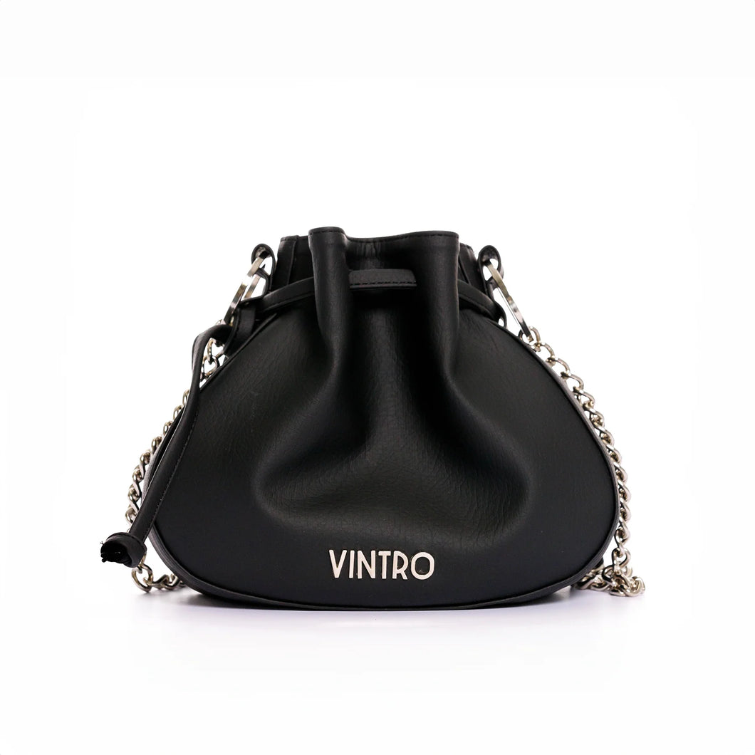 MANOS LIBRES PARA MUJER DOTS NEGRO CON CARGADERA EN CADENA