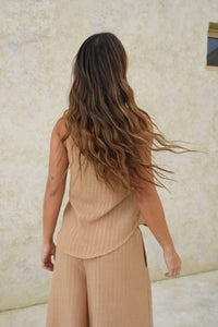 Blusa Elsa Taupe