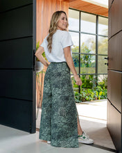 Cargar imagen en el visor de la galería, Pantalón Paulina Print Verde
