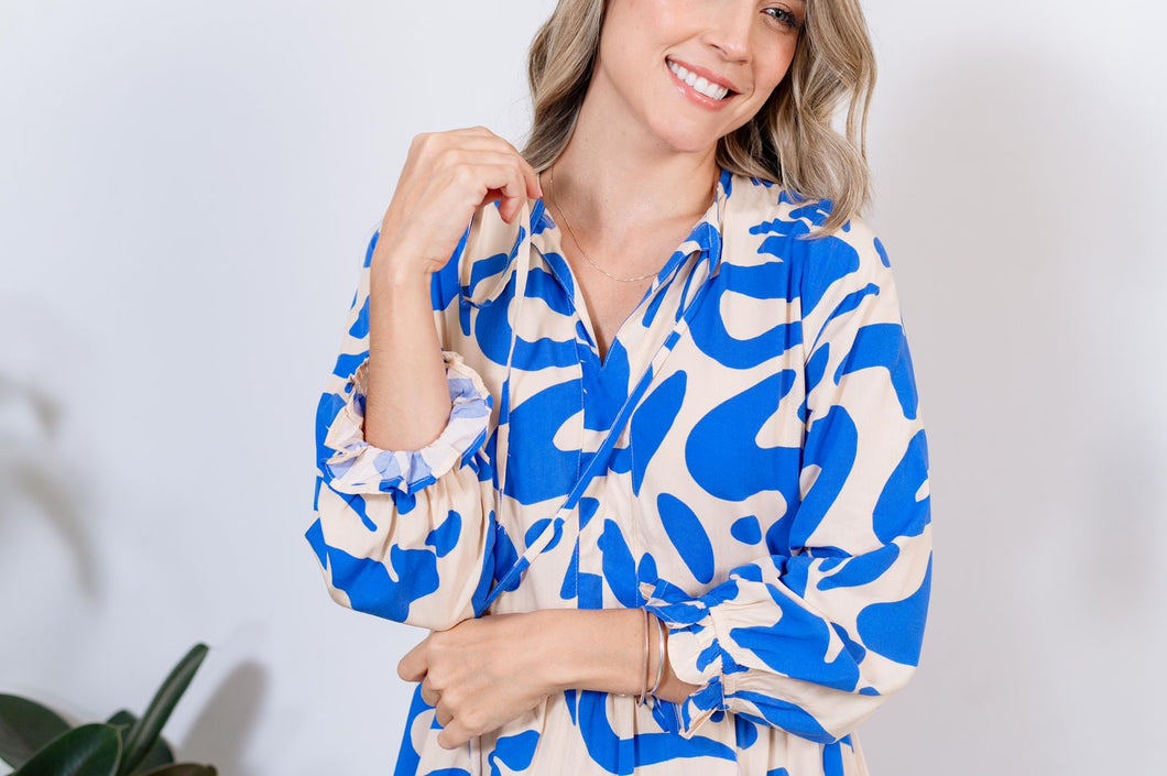 Vestido Alma Azul